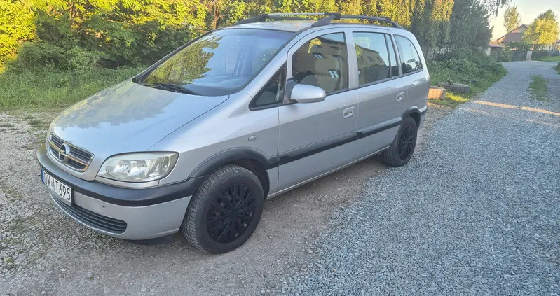 samochody osobowe Opel Zafira cena 4100 przebieg: 295250, rok produkcji 2003 z Wrocław